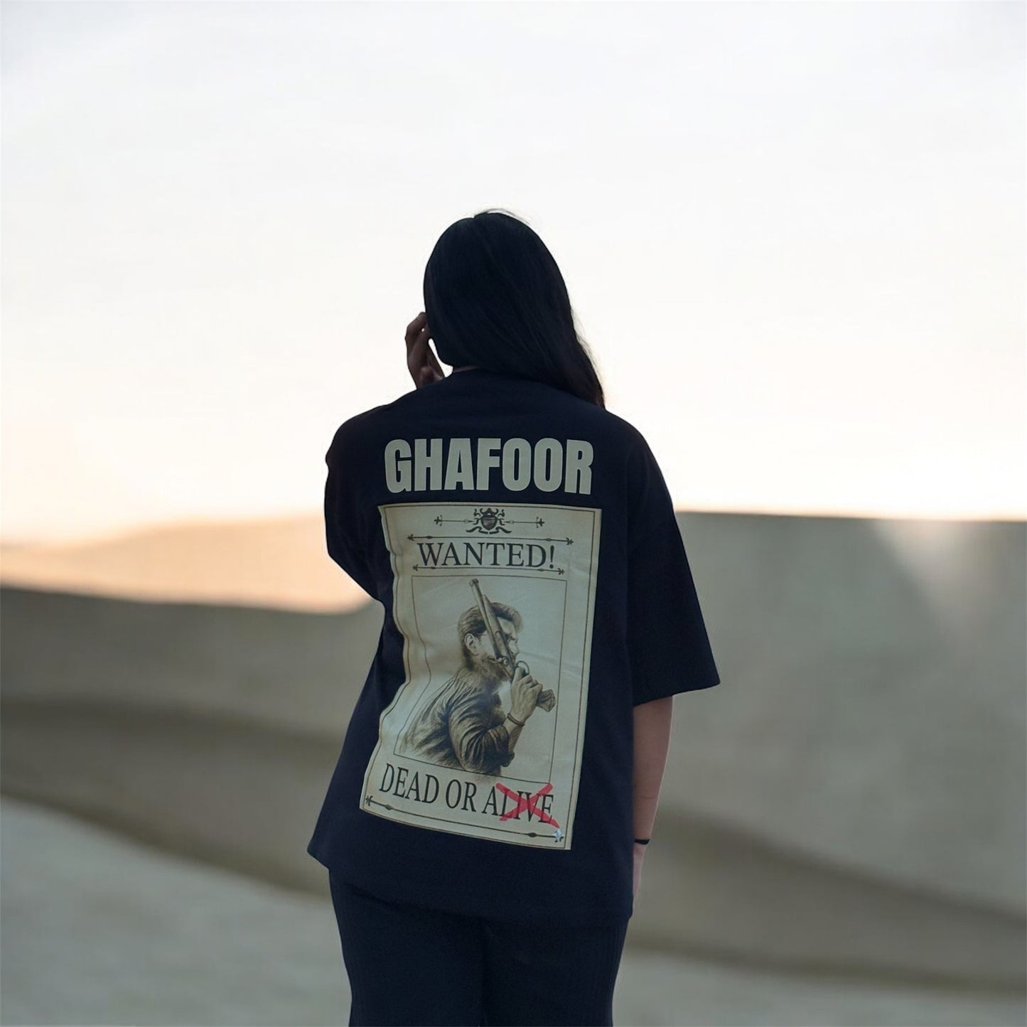 GHAFOOR OVERSIZED T-shirt ☠️