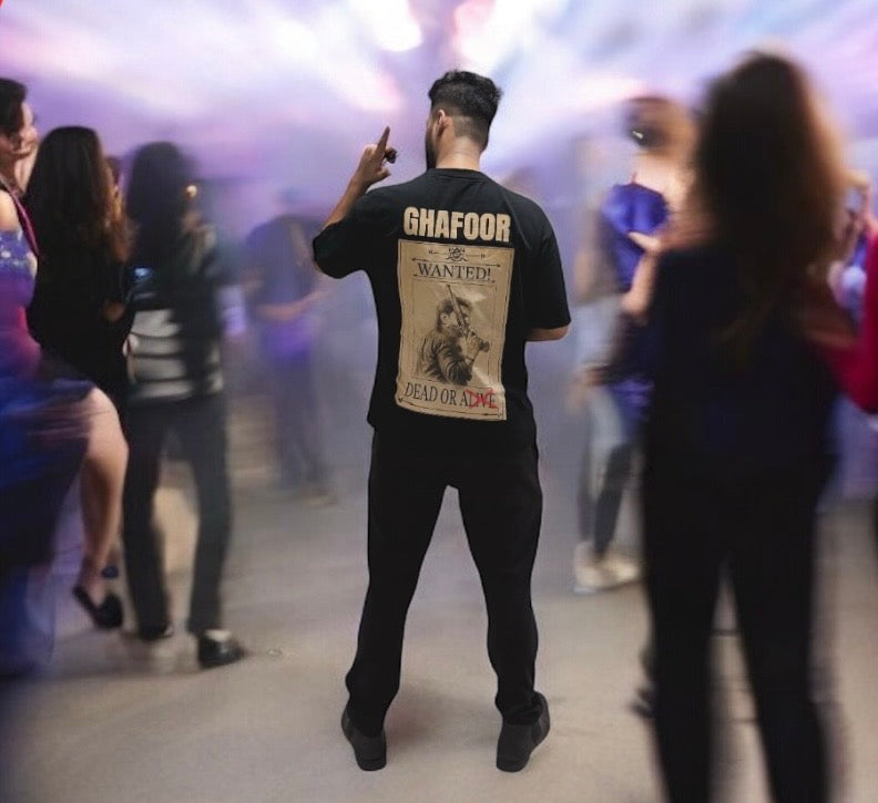 GHAFOOR OVERSIZED T-shirt ☠️