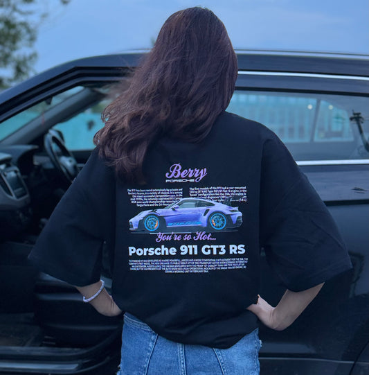 BERRY PORCHES 911 GT3 RS DUAL PRINT EDITION TEE